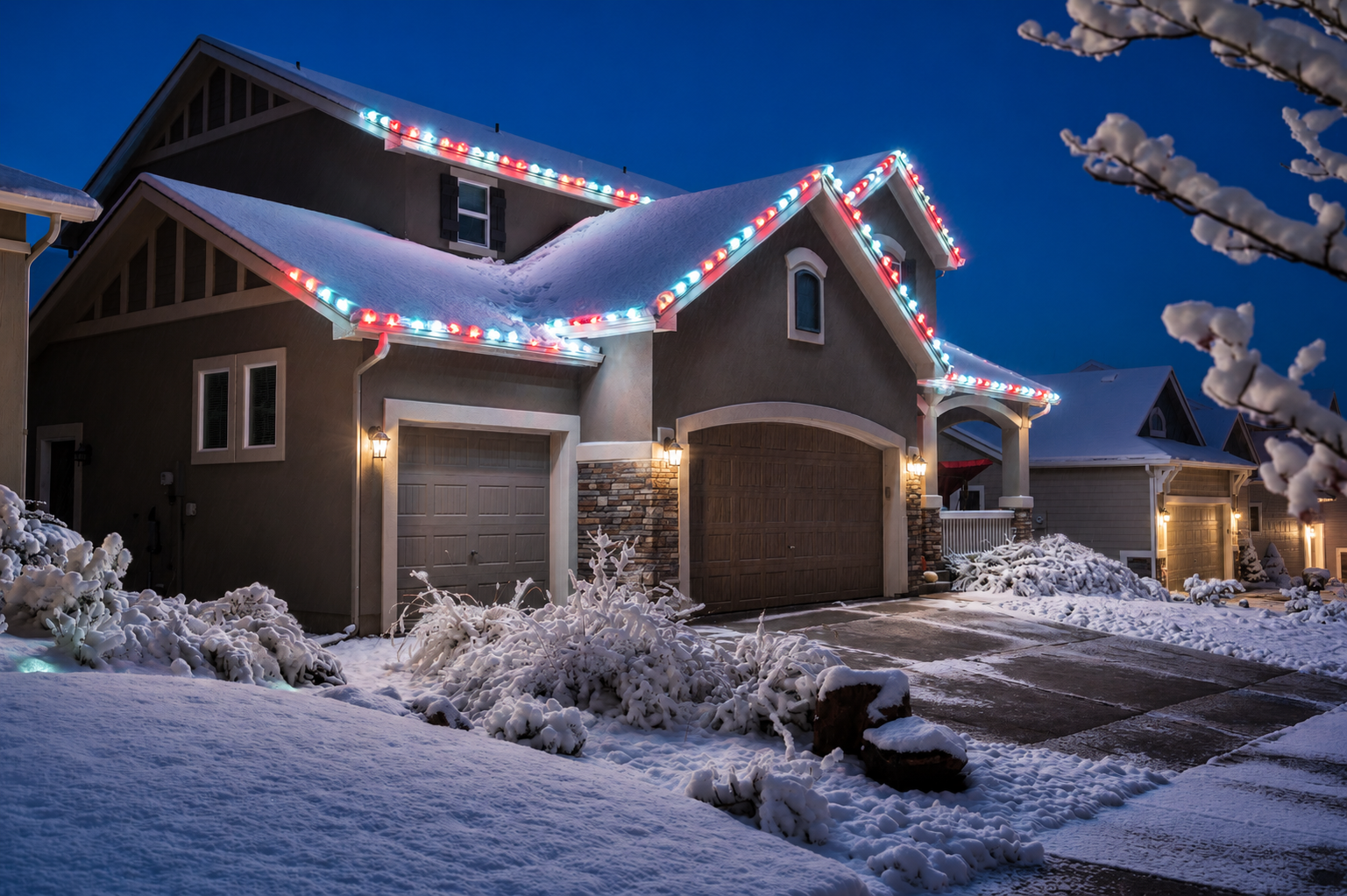 C&B Christmas Lights install 3